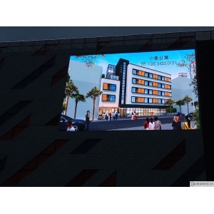 P10户外全彩外墙安装