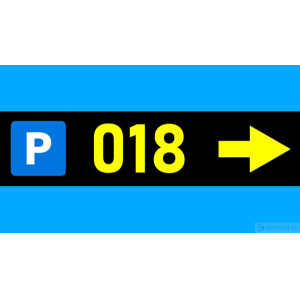 停车场空车位实时余数动态显示