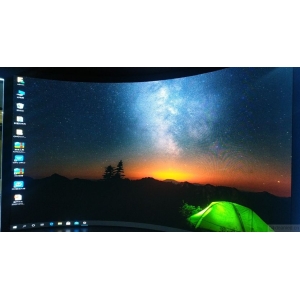 室内全彩内弧形显示屏