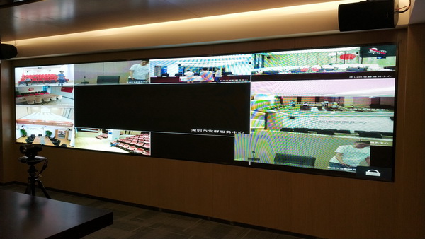 街道党群活动中心会议室培训室展示大厅LED大屏幕(图3)