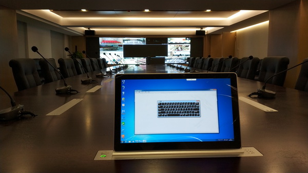 街道党群活动中心会议室培训室展示大厅LED大屏幕(图4)