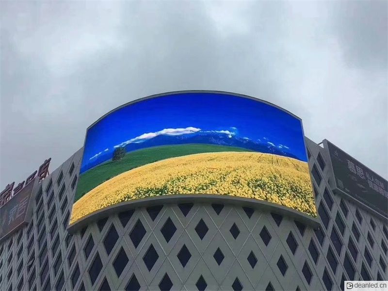 户外全彩LED大屏幕挂墙安装(图4)