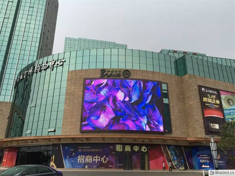 户外全彩LED大屏幕挂墙安装(图5)